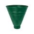 Воронка водосборная круглая AQUASYSTEM, D125/90 мм, PURAL RAL 6005 – зеленый
