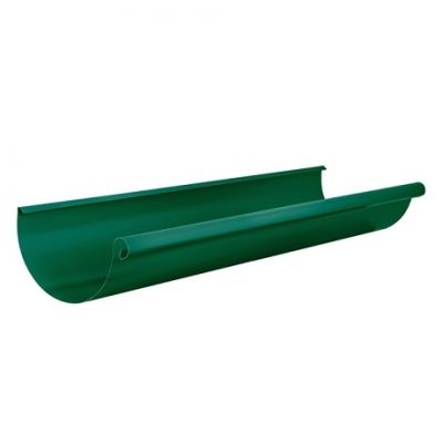 Желоб водосточный AQUASYSTEM L=3 м, зеленый, D125/90 мм, PURAL RAL 6005
