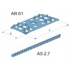 Соединительная деталь (крепеж арматуры) BAUT AR-01, 72*30 мм