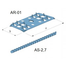 Крепеж арматуры BAUT AR-01, 72*30 мм