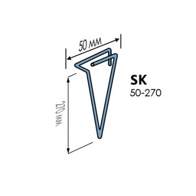Хомут крепления BAUT SK 50-270 A2 (для вертикальной кладки)