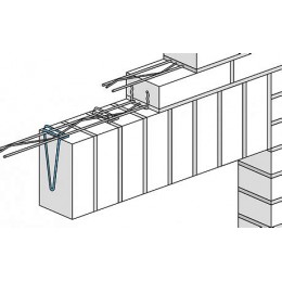 Хомут крепления BAUT SK 30-170 A2