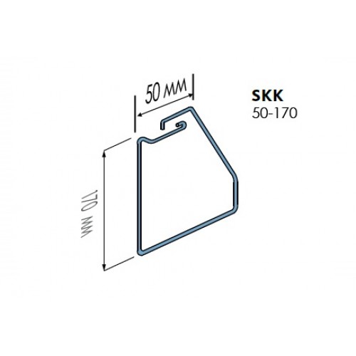 Хомут крепления BAUT SKK 50-170 A2 (для комбинированной кладки на ребро внутрь)
