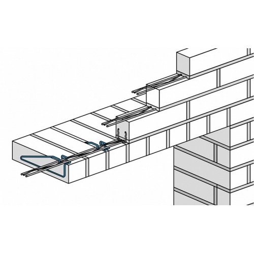 Хомут крепления BAUT SKK 50-65 A2 (для кладки на ребро внутрь)