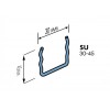 Хомут крепления BAUT SU 30-45 А2 (для всех видов кладки)