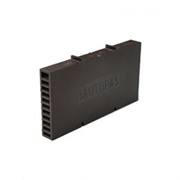 Вентиляционная коробочка BAUT 80*60*12 мм, коричневый