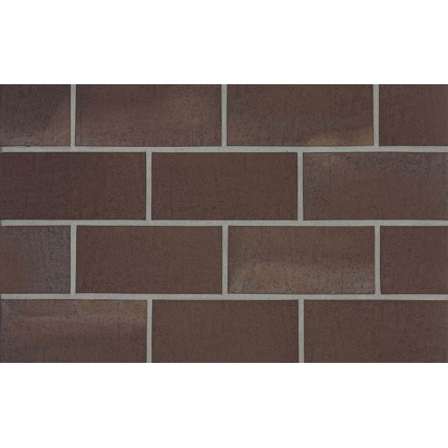Тротуарная клинкерная плитка Stroeher 212 braun, 240*115*18 мм