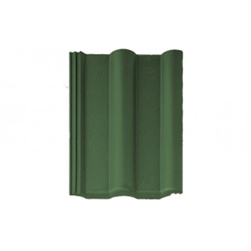 Цементно-песчаная черепица BRAAS Франкфуртская, зеленый