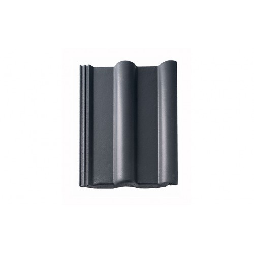 Цементно-песчаная рядовая черепица BRAAS Франкфуртская черная