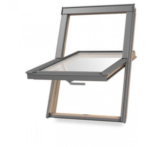 Мансардное окно двухкамерное с вентклапаном DAKEA KAV B1500, 940*1180 мм