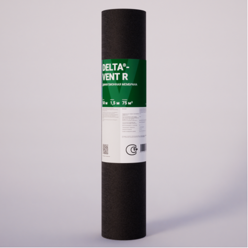 Диффузионная мембрана повышенной прочности DELTA VENT R, 50*1,5 м