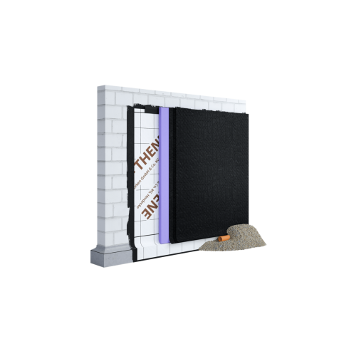 Профилированная дренажная мембрана DELTA EQ DRAIN, 2,4*12,5 м