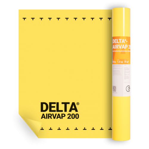 Универсальная пароизоляционная пленка DELTA AIRVAP 200, 50*1,5 м