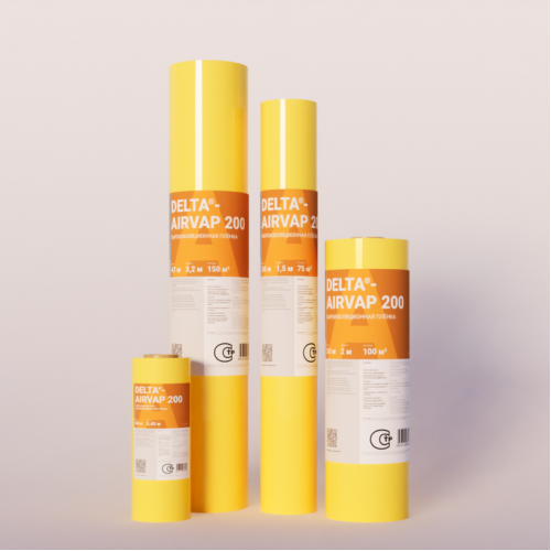 Универсальная пароизоляционная пленка DELTA AIRVAP 200, 50*1,5 м