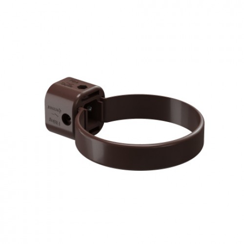 Хомут универсальный Docke LUX, D140/100 мм, RAL 8019 – шоколад