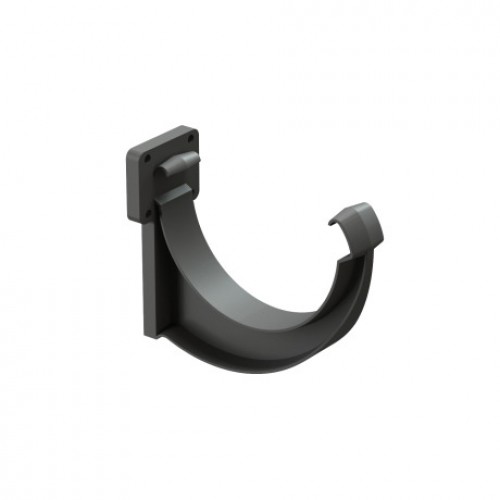 Крюк карнизный Docke LUX, D140/100 мм, RAL 7024 – графит