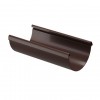 Желоб водосточный L=3 м Docke LUX, D140/100 мм, RAL 8019 – шоколад