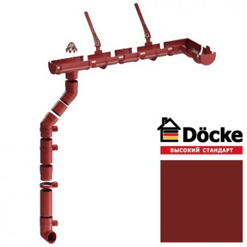 Сетка защитная Docke PREMIUM, D120/85 мм, RR 29 – гранат