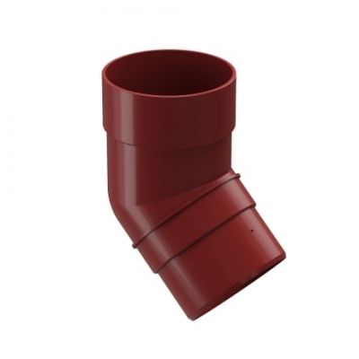 Колено 45° Docke PREMIUM, D120/85 мм, RR 29 – гранат