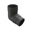 Колено 72° Docke PREMIUM, D120/85 мм, RAL 7024 – графит
