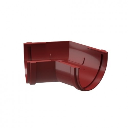 Угол желоба универсальный 135° Docke PREMIUM, D120/85 мм, RR 29 – гранат