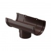 Воронка желоба Docke PREMIUM, D120/85 мм, RAL 8019 – шоколад