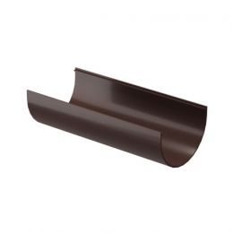 Желоб водосточный L=3 м Docke PREMIUM, D120/85 мм, RAL 8019 – шоколад