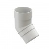 Колено 45° Docke Standard, D120/80 мм, RAL 9003 – белый