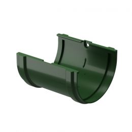 Соединитель желоба Docke Standard, D120/80 мм, RAL 6005 – зеленый