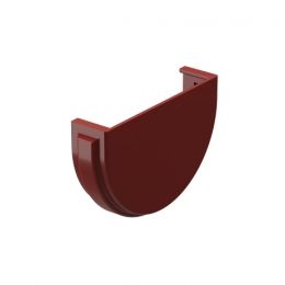 Заглушка желоба универсальная Docke Standard, D120/80 мм, RAL 3005 – красный