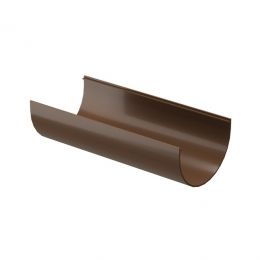 Желоб водосточный L=3 м Docke Standard, D120/80 мм, RAL 8017 – светло-коричневый