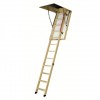 Деревянная термоизоляционная чердачная лестница FAKRO LTK 60*120*280 см