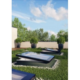 Окно для плоских крыш FAKRO DEF-D U6, 1000*1000 мм