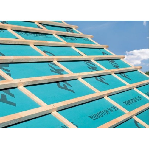 Гидро-ветрозащитная плёнка FAKRO EUROTOP N35, 50*1,5м