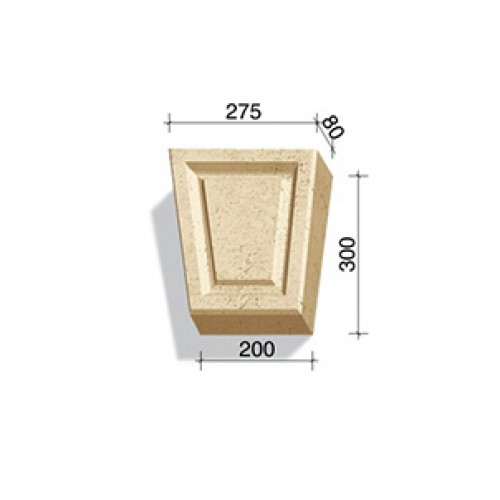 Замковый камень White Hills Тиволи 730-14, 300*275/200*80 мм