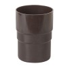 Соединитель трубы Gamrat, D125/110 мм, RAL 8019 – темно-коричневый