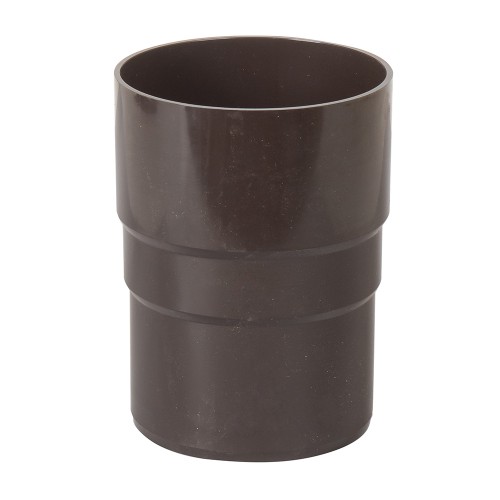 Соединитель трубы Gamrat, D125/110 мм, RAL 8019 – темно-коричневый