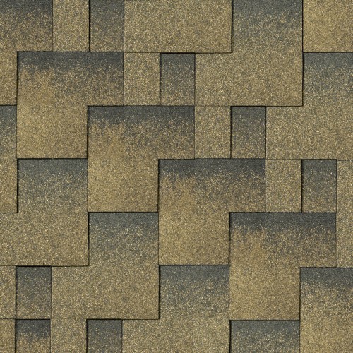 Гибкая черепица  IKO Skyline - эксклюзивная однослойная черепица ромбовидной формы нарезки.