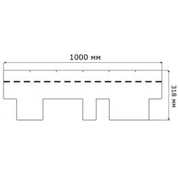 Гибкая черепица IKO Skyline Cedarwood