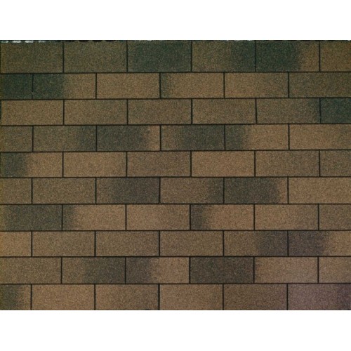 Гибкая черепица  IKO Superglass 3TAB - классическая однослойная трехлепестковая черепица правильной прямоугольной формы.