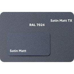 Металлочерепица Grand Line Kredo Satin Matt 0.5мм RAL 7024 - графитовый серый