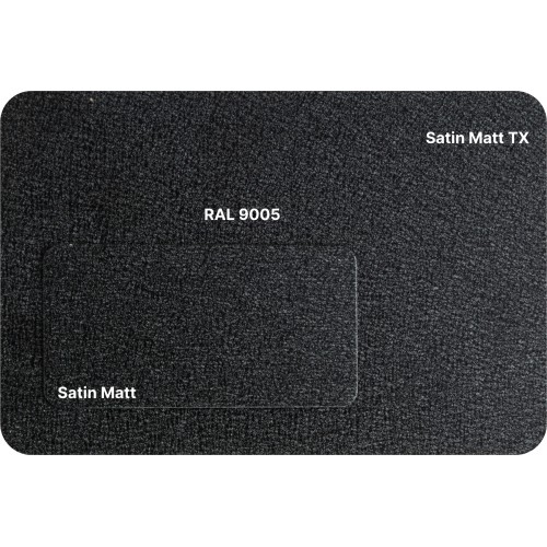 Металлочерепица Grand Line Kredo Satin Matt 0.5мм RAL 9005 - черный