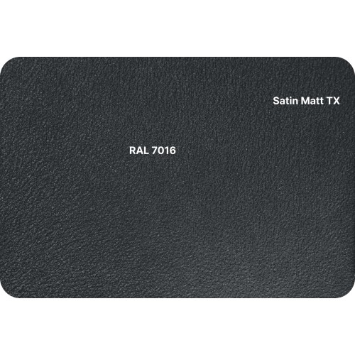 Металлочерепица Grand Line Kredo Satin Matt 0.5мм RAL 7016 - антрацитово-серый