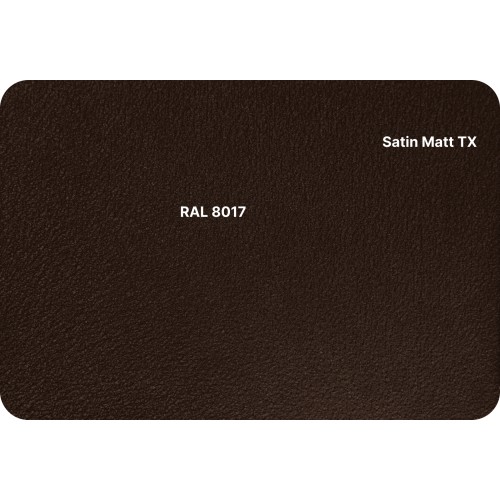 Металлочерепица Grand Line Kredo Satin Matt 0.5мм RAL 8017 - коричневый шоколад