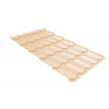 Металлочерепица Grand Line Kvinta plus Satin 0.5мм RAL 1015 - слоновая кость