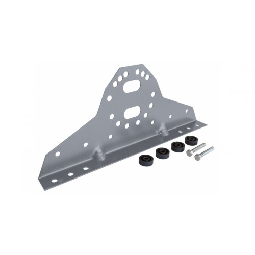 Купить кронштейн снегозадержателя NEW Grand Line, RAL 9006 - серебристый в Москве, цена, фото. ТОНЭКО