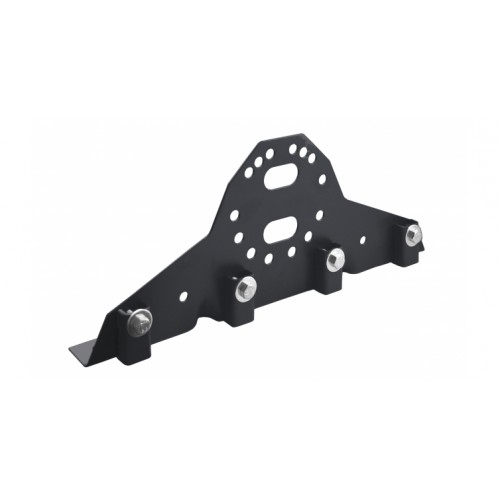 Купить кронштейн снегозадержателя универсальный Grand Line для фальцевой кровли, RAL 7024 - графитовый серый, цена, фото. ТОНЭКО