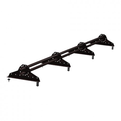 Снегозадержатель NEW трубчатый Grand Line, 3м, RAL 9005 - черный