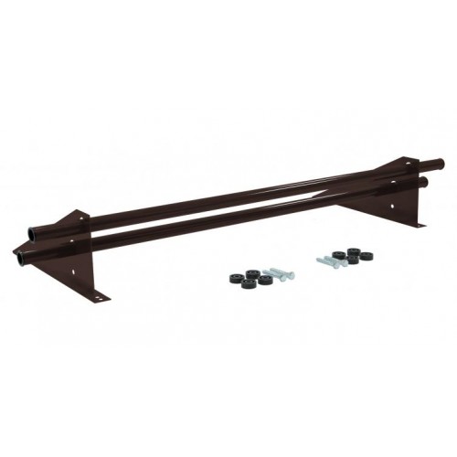 Снегозадержатель трубчатый универсальный Optima, 1м, RAL 8017 - коричневый шоколад