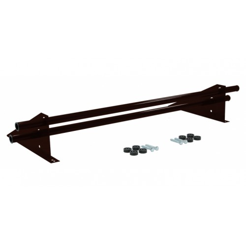 Снегозадержатель трубчатый универсальный Optima, 1м, RAL 8019 - серо-коричневый